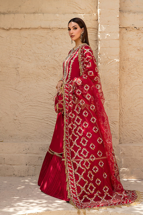 Saffron | Persia Wedding Collection | Rose Gold Satin by Designer Saffron - House of Maryam - Pakistani Designer Ethnic Wear in {{ shop.shopifyCountryName }}