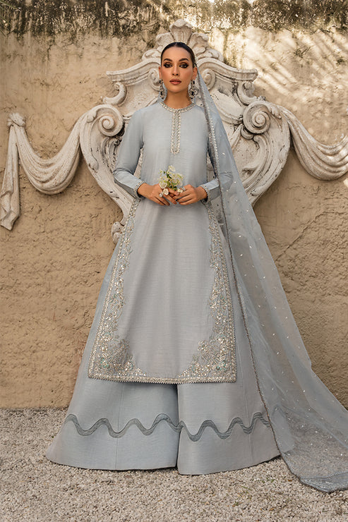 Saffron | Persia Wedding Collection | Midnight Blue by Designer Saffron - House of Maryam - Pakistani Designer Ethnic Wear in {{ shop.shopifyCountryName }}