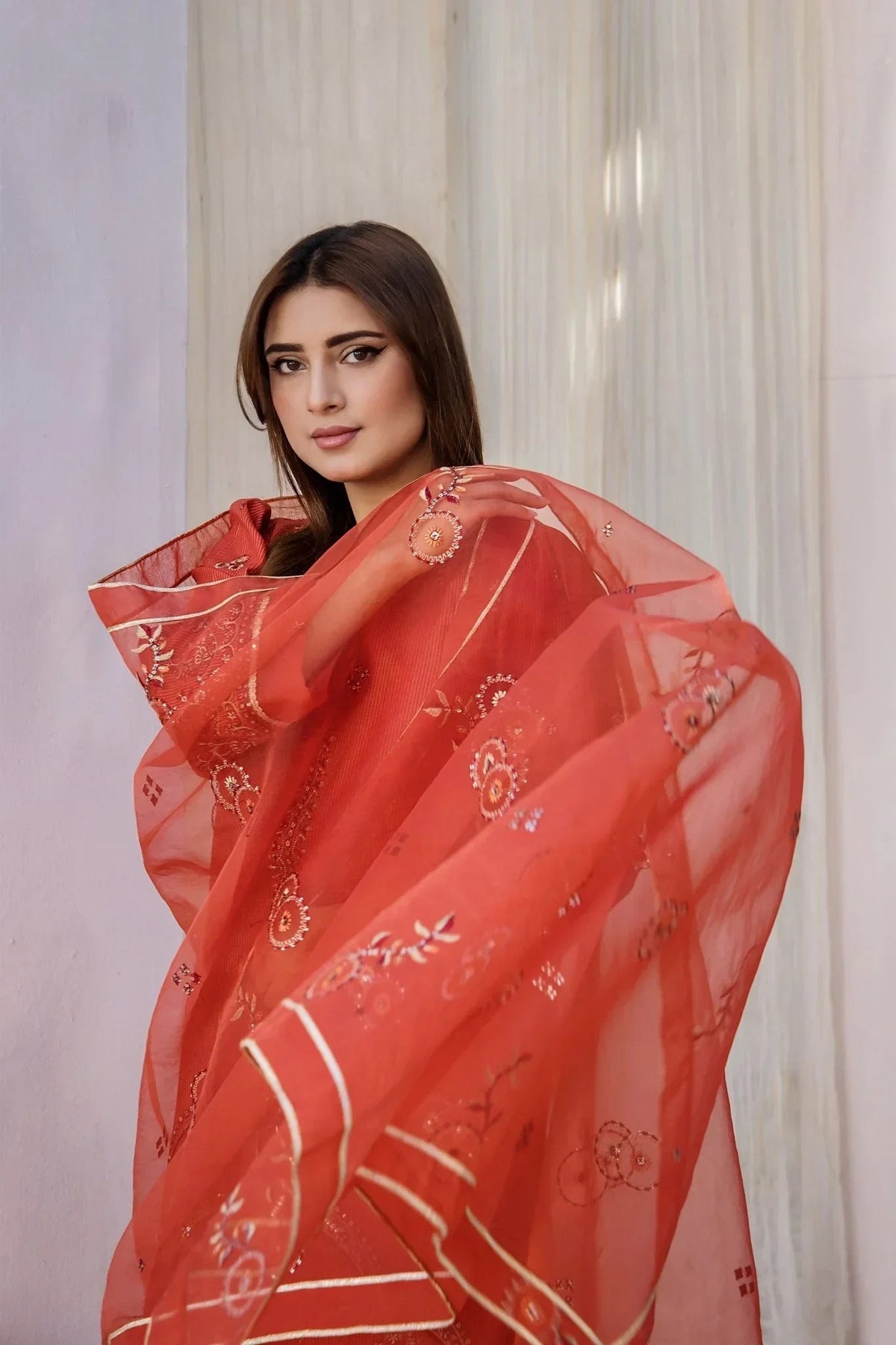 Rajwani | Sohani Casual Pret | SAFRON -  Rajwani Ladies Clothes - Original Designer Dress - House of Maryam