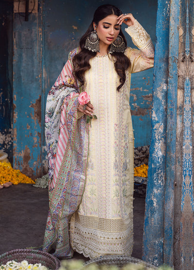 Sahane | Sahakari Chikankari Lawn Edit 24 | Zeenat -  Sahane Luxury - Original Designer Dress - House of Maryam