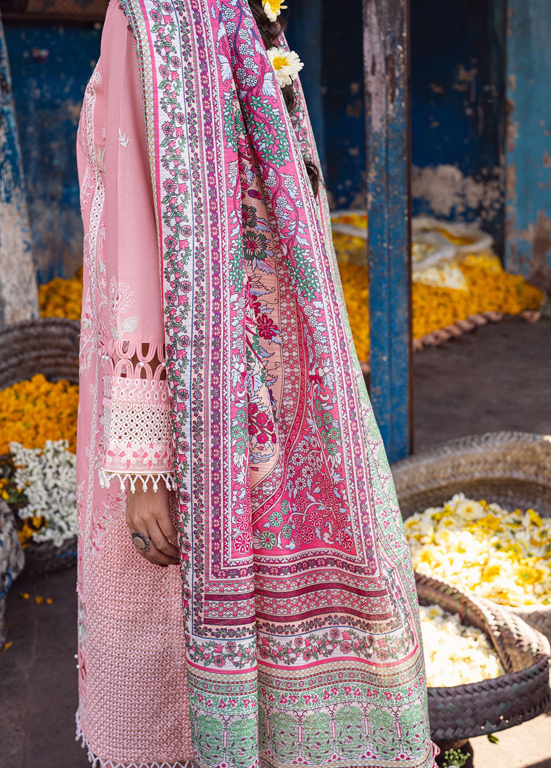 Sahane | Sahakari Chikankari Lawn Edit 24 | Mohini -  Sahane Luxury - Original Designer Dress - House of Maryam