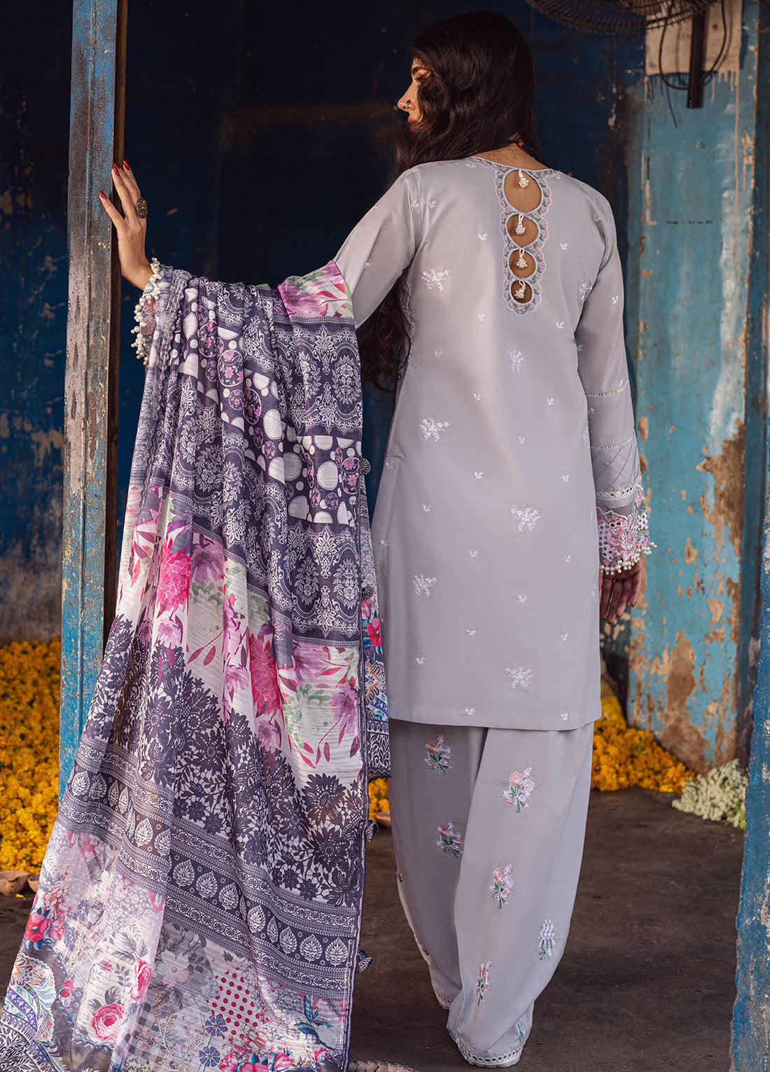 Sahane | Sahakari Chikankari Lawn Edit 24 | Dastaan -  Sahane Luxury -  House of Maryam