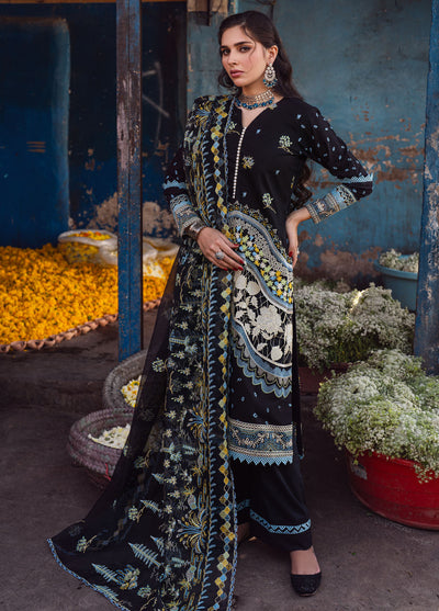 Sahane | Sahakari Chikankari Lawn Edit 24 | Kashish -  Sahane Luxury - Original Designer Dress - House of Maryam