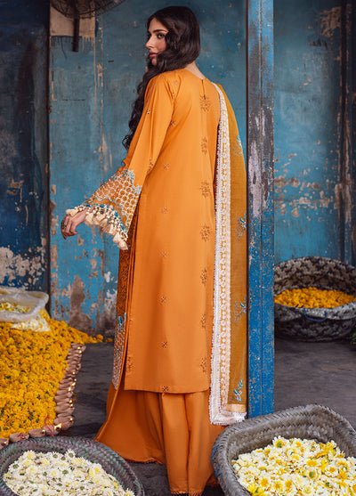 Sahane | Sahakari Chikankari Lawn Edit 24 | Mashal -  Sahane Luxury - Original Designer Dress - House of Maryam