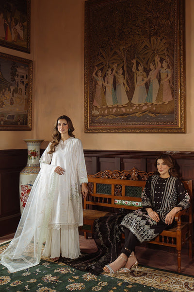 Sahar | Festive Edit Ready to Wear | Vanilla Sky - RTW-Brand:Sahar-Type:Ladies Clothes-White-Lawn-House of Maryam- Buy in UK, USA