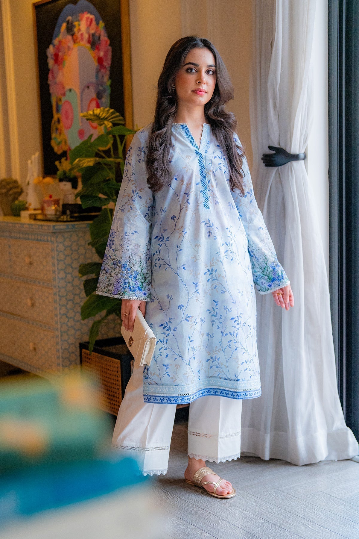Sahar | Selene Vol 2 | Bluebell Ivy-Brand:Sahar-Type:Ladies Clothes-Light Blue-Lawn-House of Maryam- Buy in UK, USA