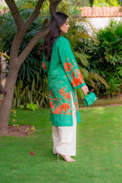 Sahar | Selene Vol 2 | Botanic Rouge-Brand:Sahar-Type:Ladies Clothes-Bright Teal-Lawn-House of Maryam- Buy in UK, USA