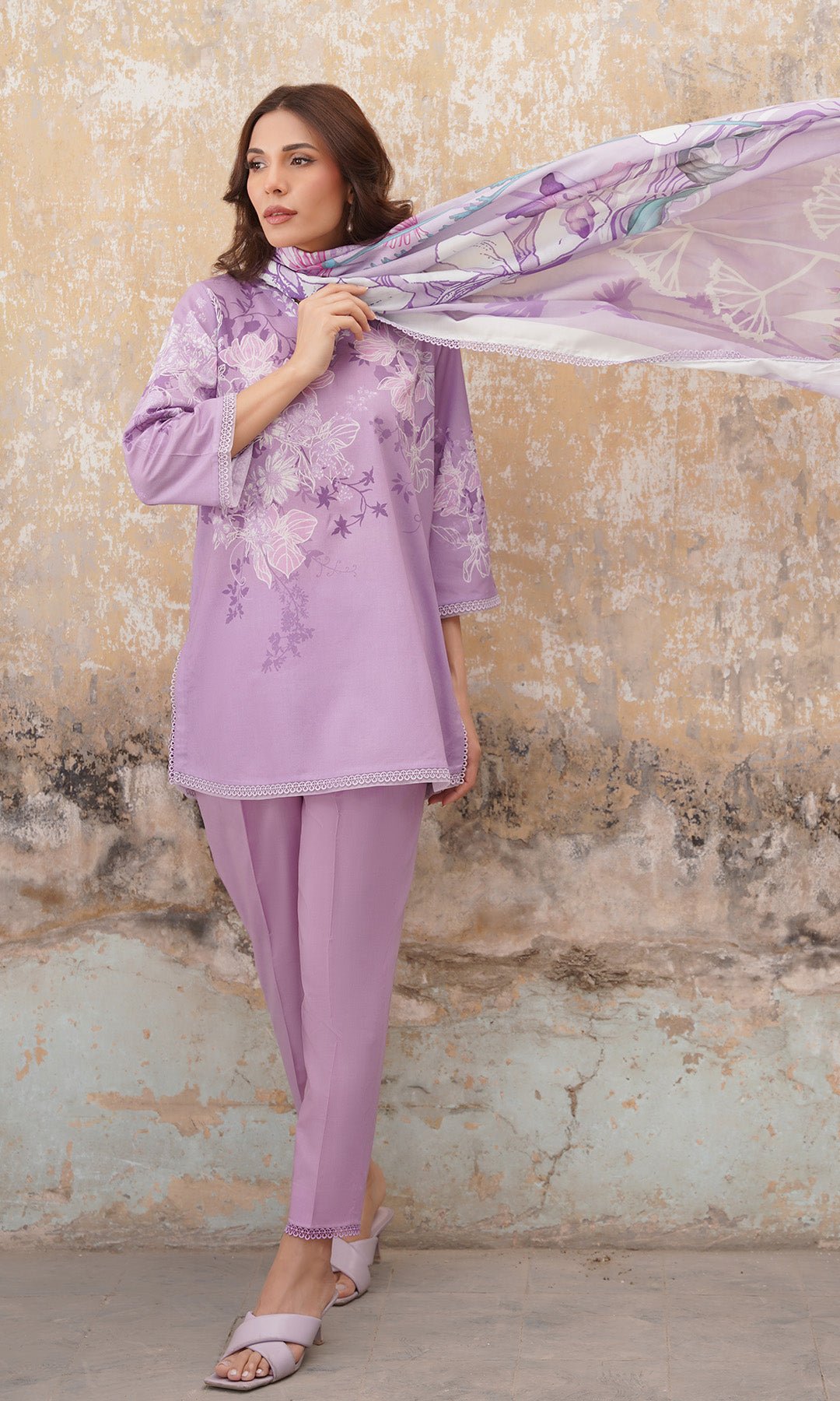 Sahar | Selene Vol 2 | Lilac Muse-Brand:Sahar-Type:Ladies Clothes-Lilac-Lawn-House of Maryam- Buy in UK, USA