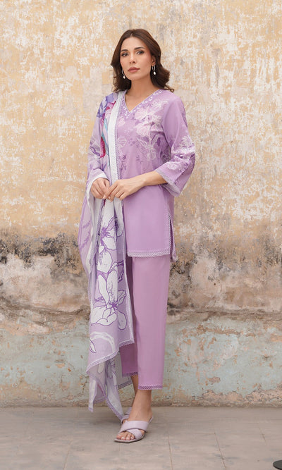Sahar | Selene Vol 2 | Lilac Muse-Brand:Sahar-Type:Ladies Clothes-Lilac-Lawn-House of Maryam- Buy in UK, USA