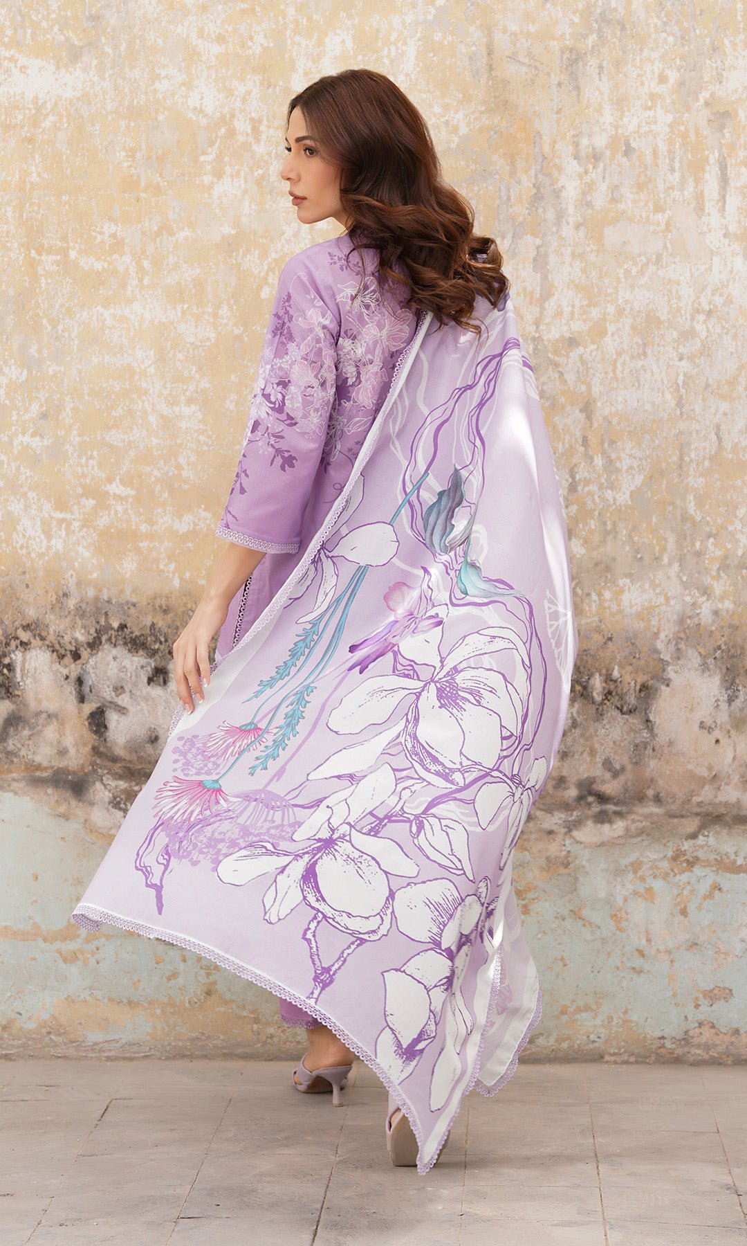 Sahar | Selene Vol 2 | Lilac Muse-Brand:Sahar-Type:Ladies Clothes-Lilac-Lawn-House of Maryam- Buy in UK, USA