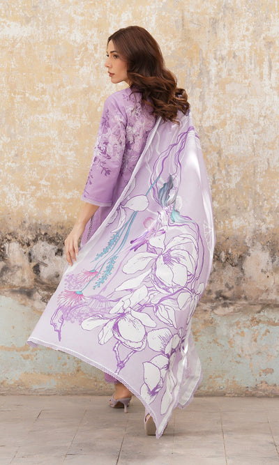Sahar | Selene Vol 2 | Lilac Muse-Brand:Sahar-Type:Ladies Clothes-Lilac-Lawn-House of Maryam- Buy in UK, USA