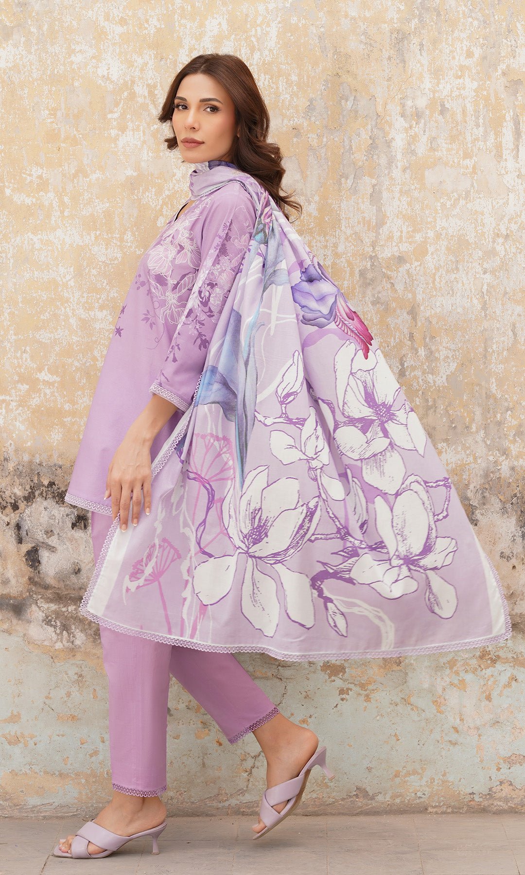 Sahar | Selene Vol 2 | Lilac Muse-Brand:Sahar-Type:Ladies Clothes-Lilac-Lawn-House of Maryam- Buy in UK, USA