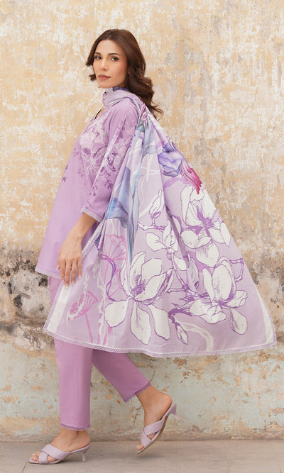 Sahar | Selene Vol 2 | Lilac Muse-Brand:Sahar-Type:Ladies Clothes-Lilac-Lawn-House of Maryam- Buy in UK, USA