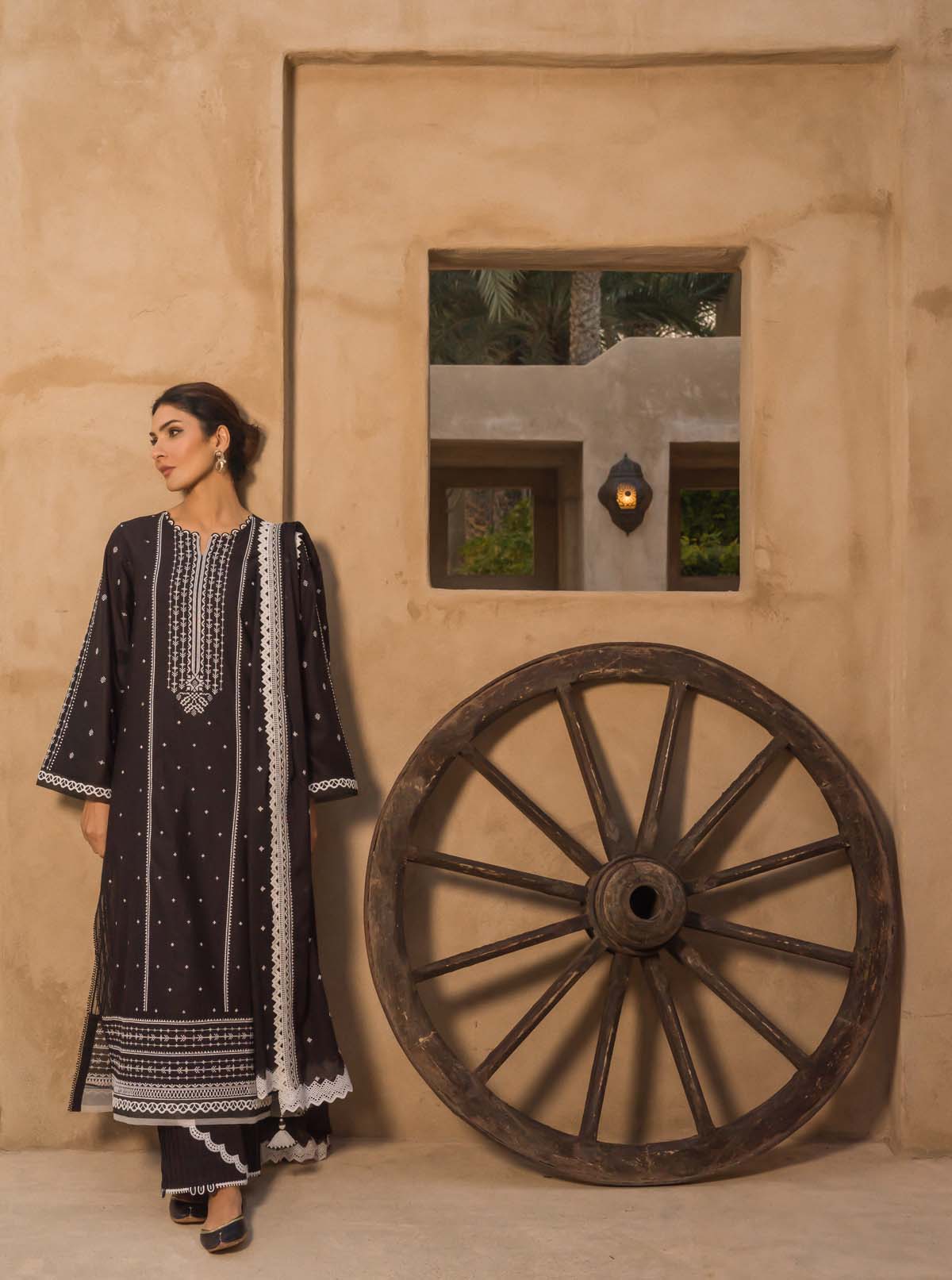 Sahar | Mirage Spring Luxury 24 | Chikankari 3 Piece -  Sahar Luxury - Original Designer Dress - House of Maryam