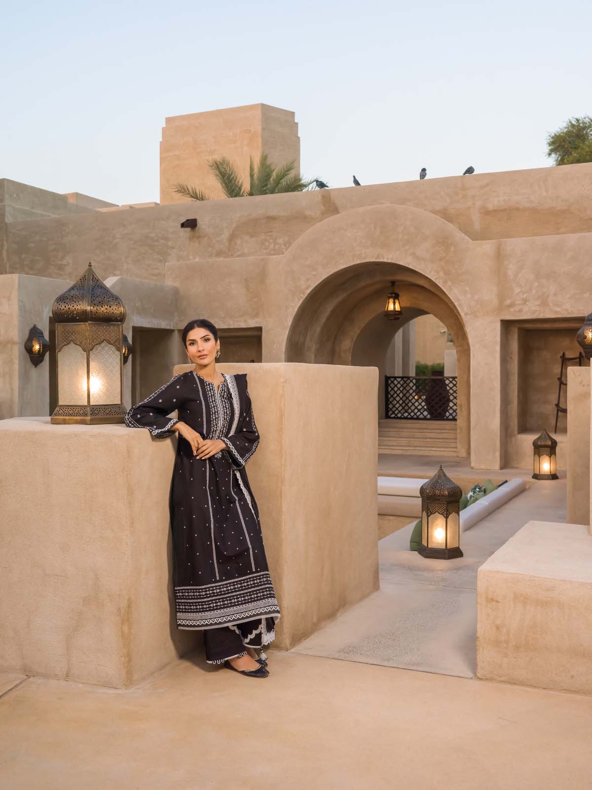 Sahar | Mirage Spring Luxury 24 | Chikankari 3 Piece -  Sahar Luxury - Original Designer Dress - House of Maryam