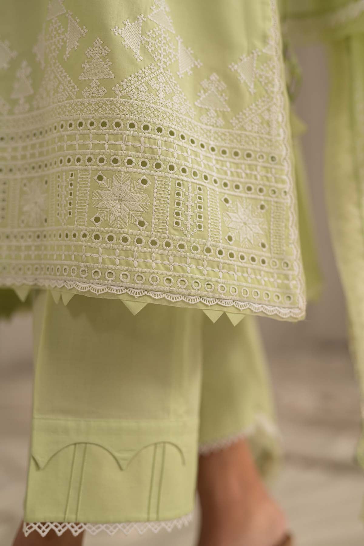 Sahar | Mirage Spring Luxury 24 | Chikankari 3 Piece -  Sahar Luxury - Original Designer Dress - House of Maryam