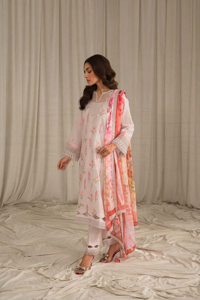 Sahar | Mirage Spring Luxury 24 | Textured Lawn 3 Piece (Embroidered) -  Sahar Luxury - Original Designer Dress - House of Maryam