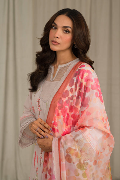 Sahar | Mirage Spring Luxury 24 | Textured Lawn 3 Piece (Embroidered) -  Sahar Luxury - Original Designer Dress - House of Maryam