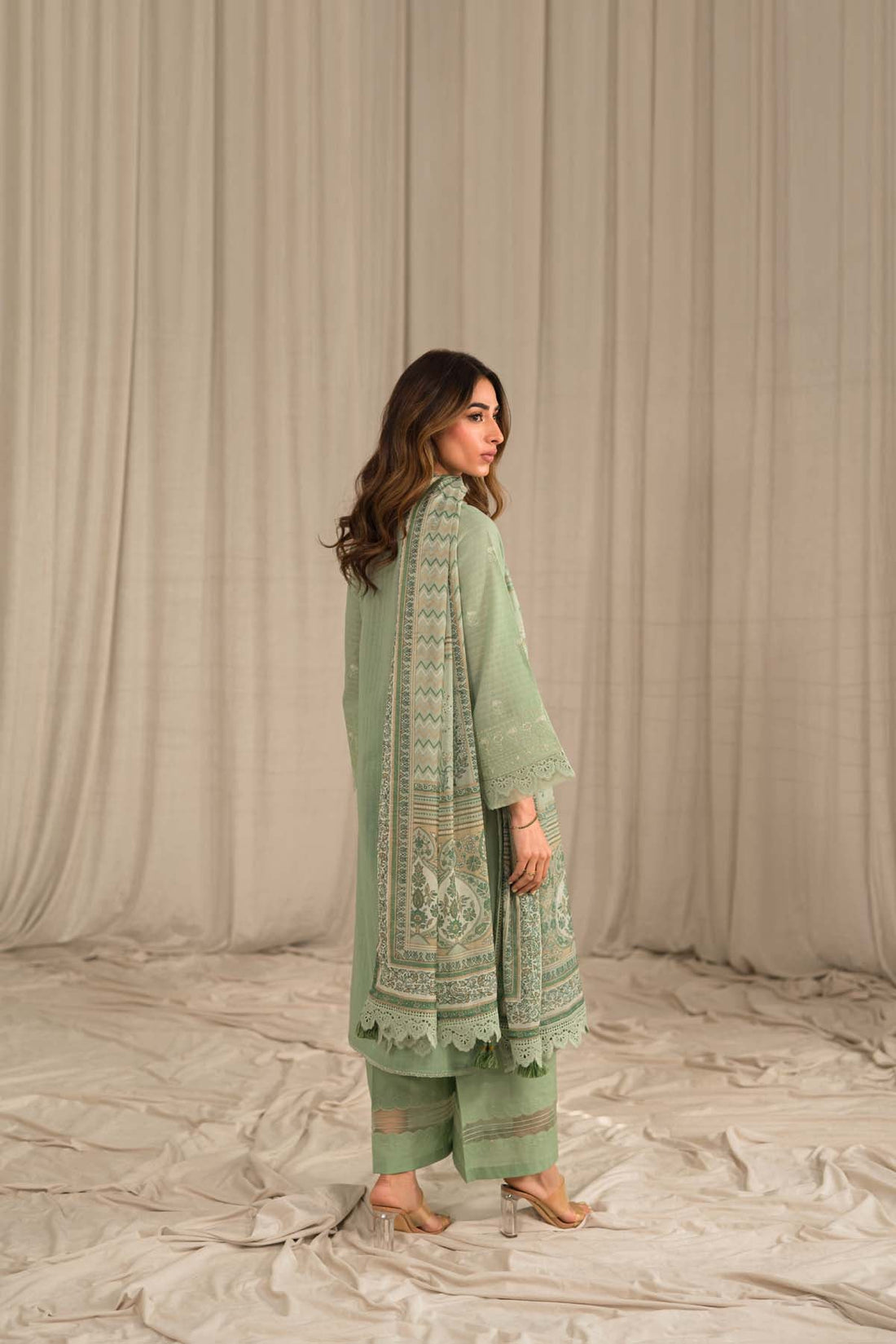 Sahar | Mirage Spring Luxury 24 | Textured Lawn 3 Piece (Embroidered) by Designer Sahar - House of Maryam - Pakistani Designer Ethnic Wear in {{ shop.shopifyCountryName }}