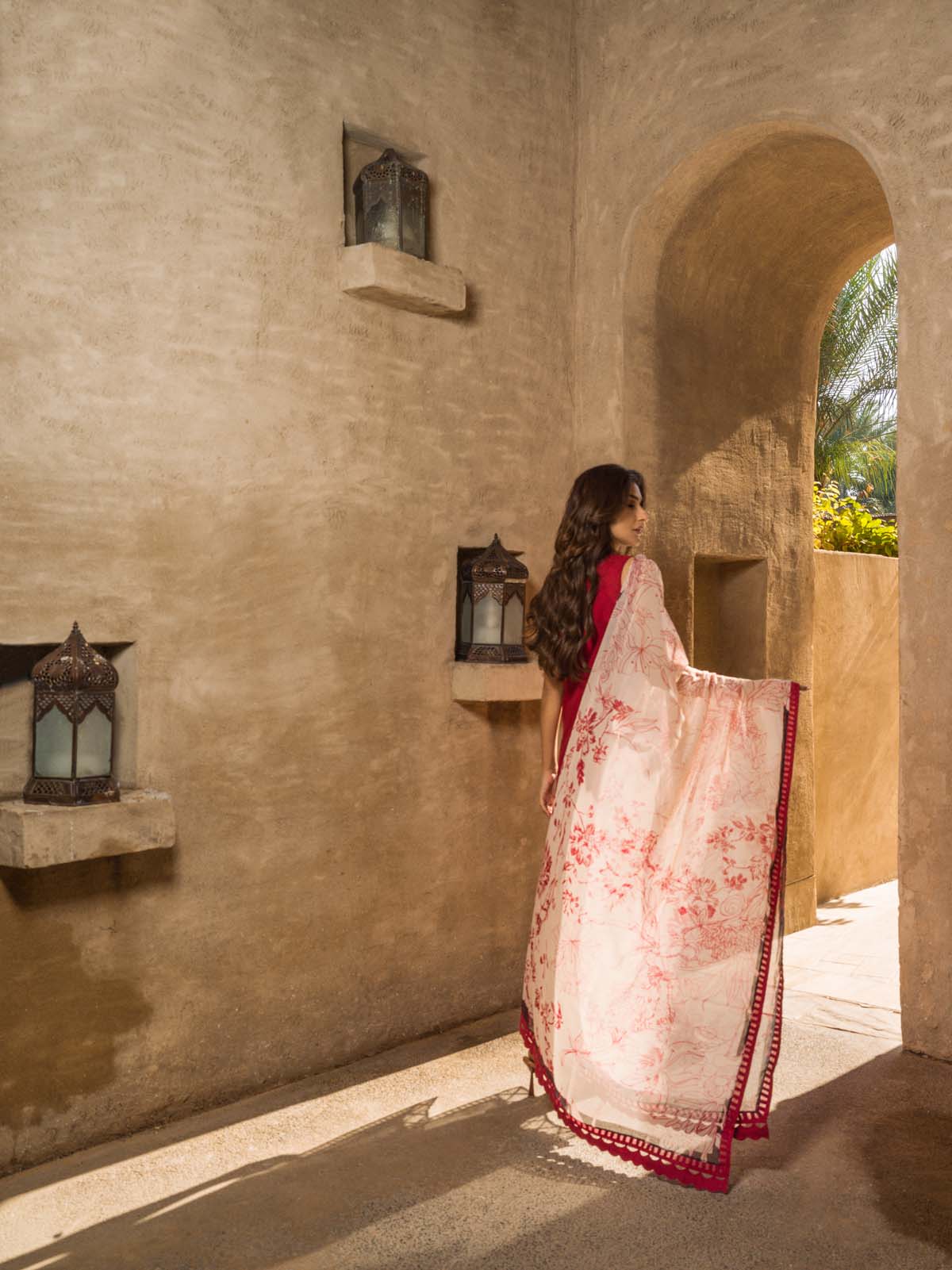 Sahar | Mirage Spring Luxury 24 | Slub Lawn 3 Piece (Embroidered) -  Sahar Luxury - Original Designer Dress - House of Maryam