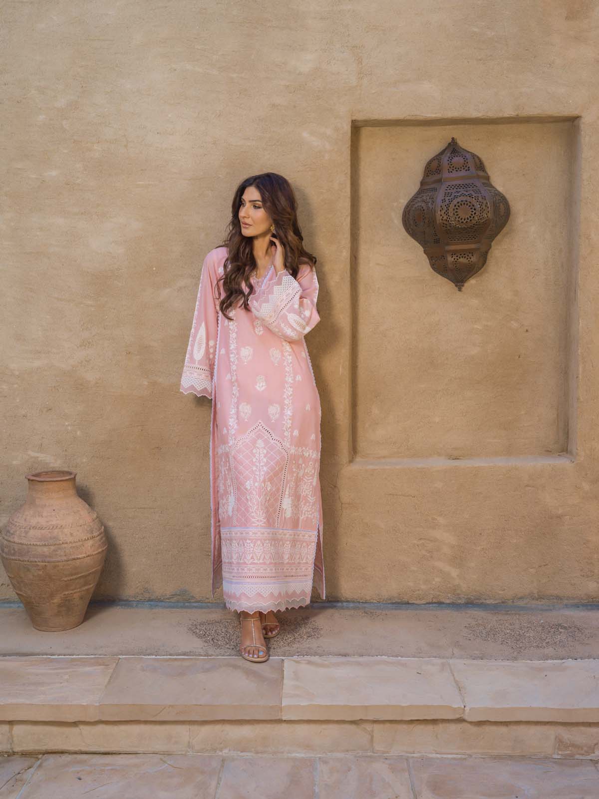Sahar | Mirage Spring Luxury 24 | Chikankari 3 Piece -  Sahar Luxury - Original Designer Dress - House of Maryam