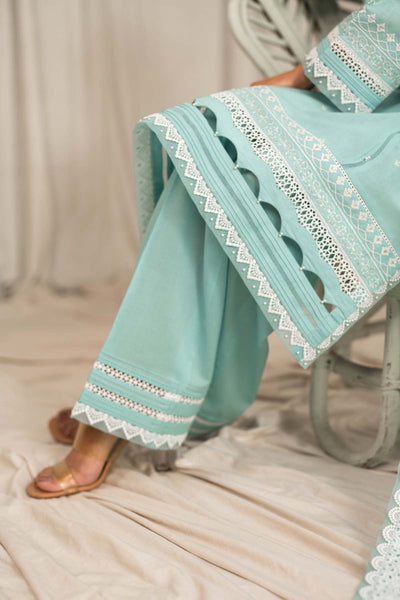 Sahar | Mirage Spring Luxury 24 | Chikankari 3 Piece -  Sahar Luxury - Original Designer Dress - House of Maryam