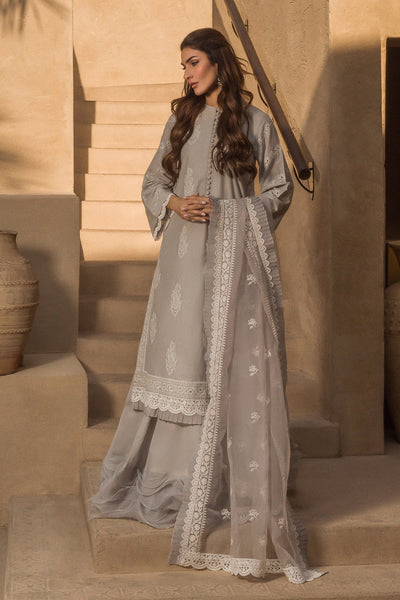 Sahar | Mirage Spring Luxury 24 | Chikankari 3 Piece -  Sahar Luxury - Original Designer Dress - House of Maryam