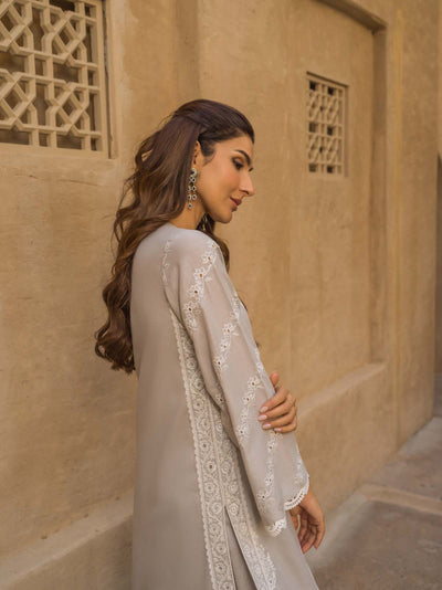 Sahar | Mirage Spring Luxury 24 | Chikankari 3 Piece -  Sahar Luxury - Original Designer Dress - House of Maryam