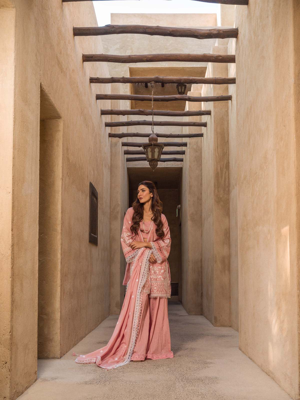Sahar | Mirage Spring Luxury 24 | Chikankari 3 Piece -  Sahar Luxury - Original Designer Dress - House of Maryam