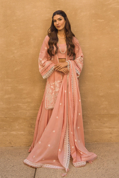 Sahar | Mirage Spring Luxury 24 | Chikankari 3 Piece -  Sahar Luxury - Original Designer Dress - House of Maryam