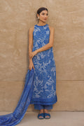 Sahar | Mirage Spring Luxury 24 | Slub Lawn 3 Piece (Embroidered) -  Sahar Luxury -  House of Maryam