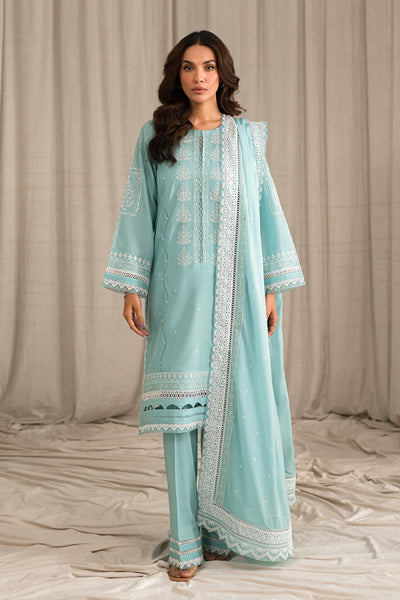 Sahar | Mirage Spring Luxury 24 | Chikankari 3 Piece -  Sahar Luxury - Original Designer Dress - House of Maryam