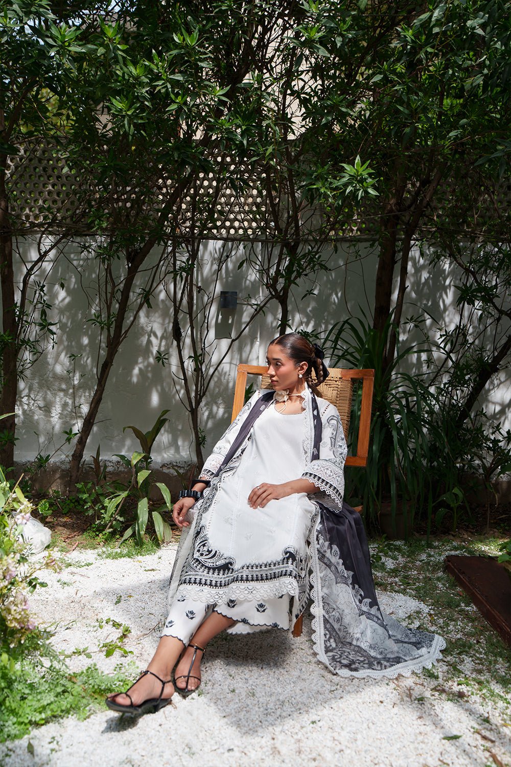 Saira Rizwan | Laanem SS/26 | AMARA-B - SRL26-02-Brand:Saira Rizwan-Type:Lawn - House of Maryam- Buy in UK, USA
