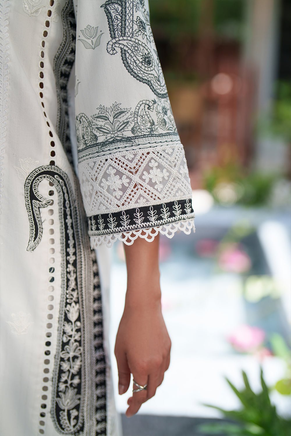 Saira Rizwan | Laanem SS/26 | AMARA-B - SRL26-02-Brand:Saira Rizwan-Type:Lawn - House of Maryam- Buy in UK, USA