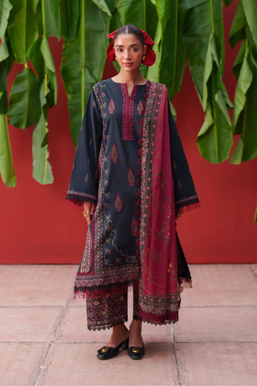 Saira Rizwan | Laanem SS/26 | AZAI-A-SRL26-03-Brand:Saira Rizwan-Type:Lawn - House of Maryam- Buy in UK, USA