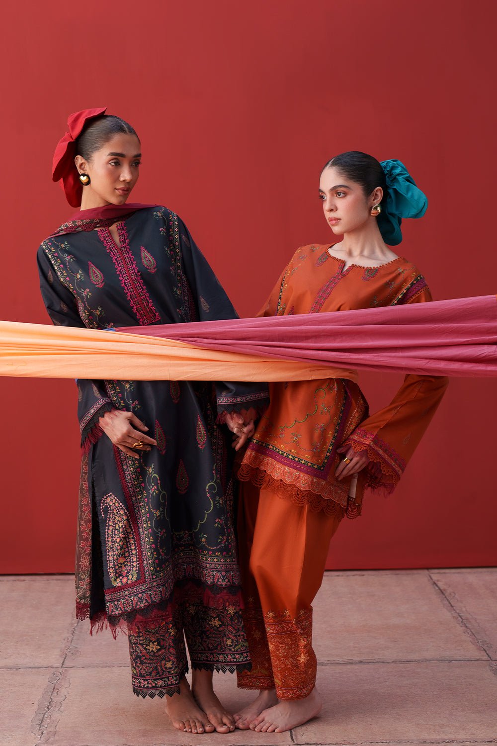Saira Rizwan | Laanem SS/26 | AZAI-B-SRL26-03-Brand:Saira Rizwan-Type:Lawn - House of Maryam- Buy in UK, USA