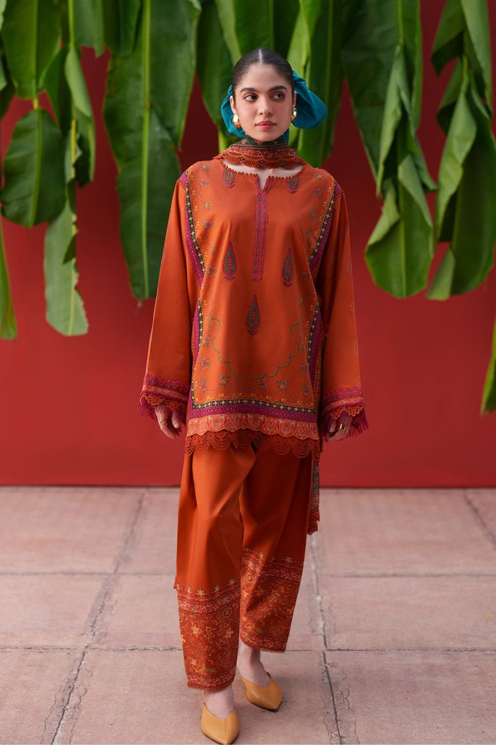 Saira Rizwan | Laanem SS/26 | AZAI-B-SRL26-03-Brand:Saira Rizwan-Type:Lawn - House of Maryam- Buy in UK, USA
