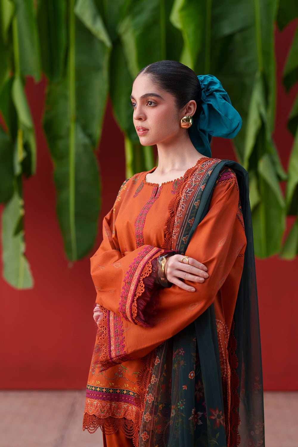 Saira Rizwan | Laanem SS/26 | AZAI-B-SRL26-03-Brand:Saira Rizwan-Type:Lawn - House of Maryam- Buy in UK, USA