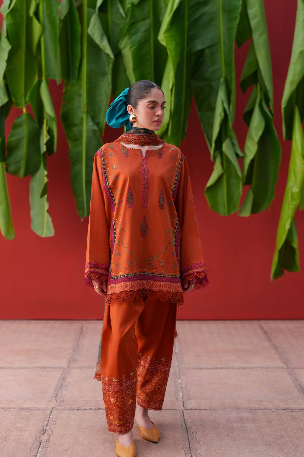 Saira Rizwan | Laanem SS/26 | AZAI-B-SRL26-03-Brand:Saira Rizwan-Type:Lawn - House of Maryam- Buy in UK, USA