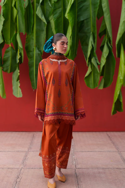 Saira Rizwan | Laanem SS/26 | AZAI-B-SRL26-03-Brand:Saira Rizwan-Type:Lawn - House of Maryam- Buy in UK, USA