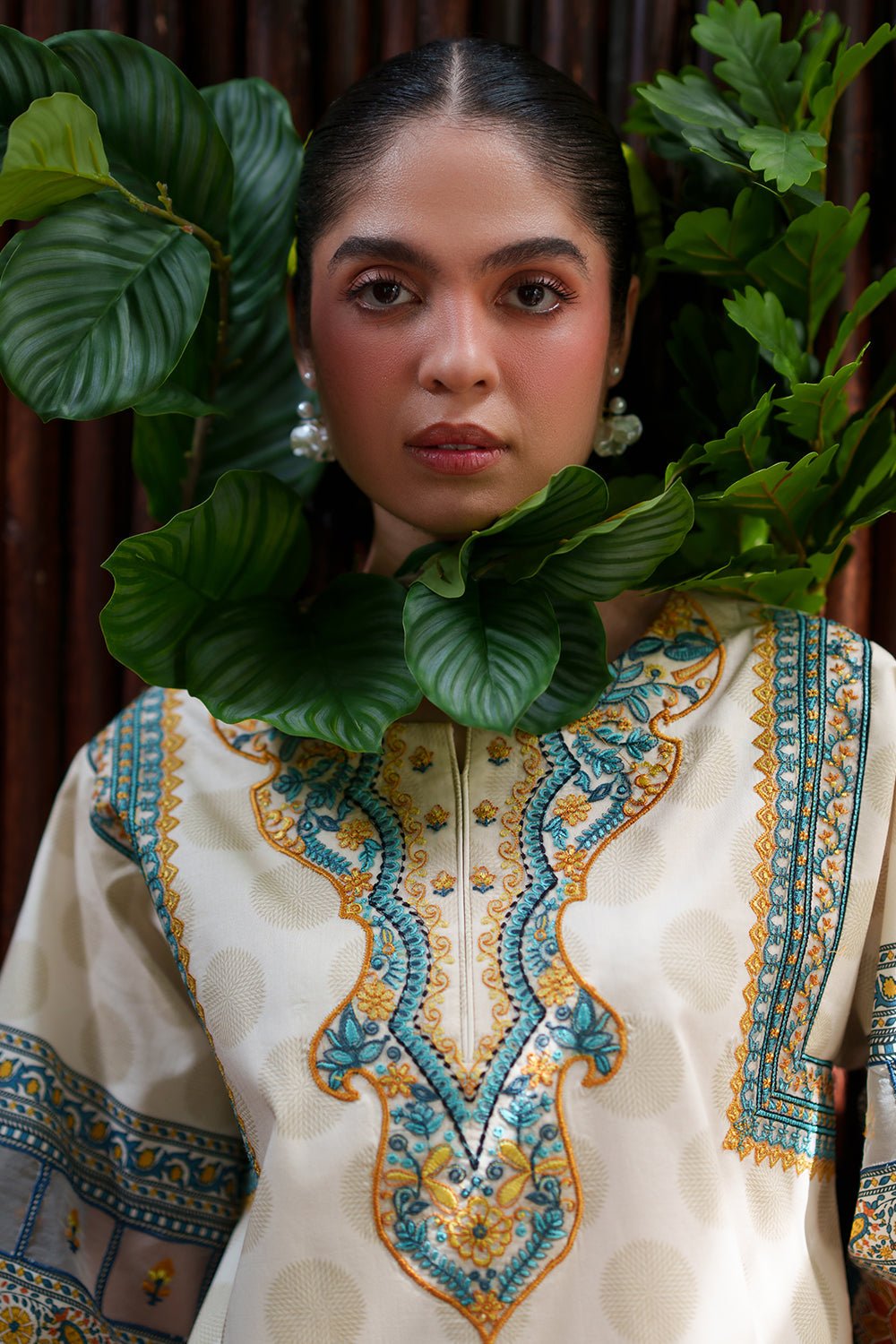 Saira Rizwan | Laanem SS/26 | AZURA-A-SRL26-05-Brand:Saira Rizwan-Type:Lawn - House of Maryam- Buy in UK, USA
