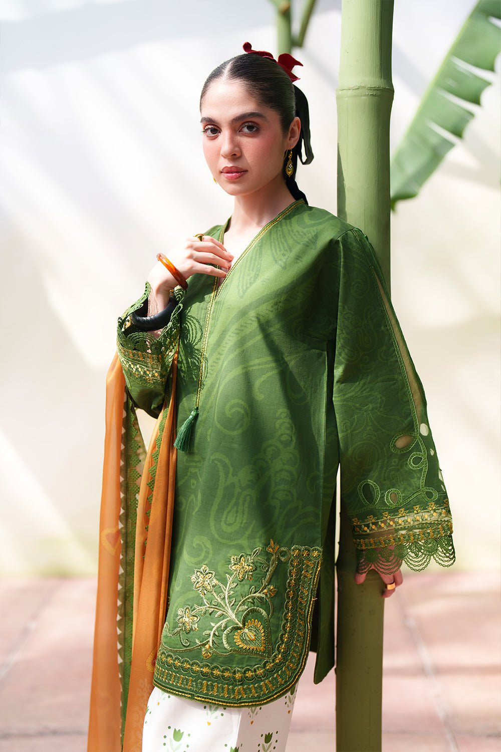 Saira Rizwan | Laanem SS/26 | ELOWEN-A - SRL26-08-Brand:Saira Rizwan-Type:Lawn - House of Maryam- Buy in UK, USA