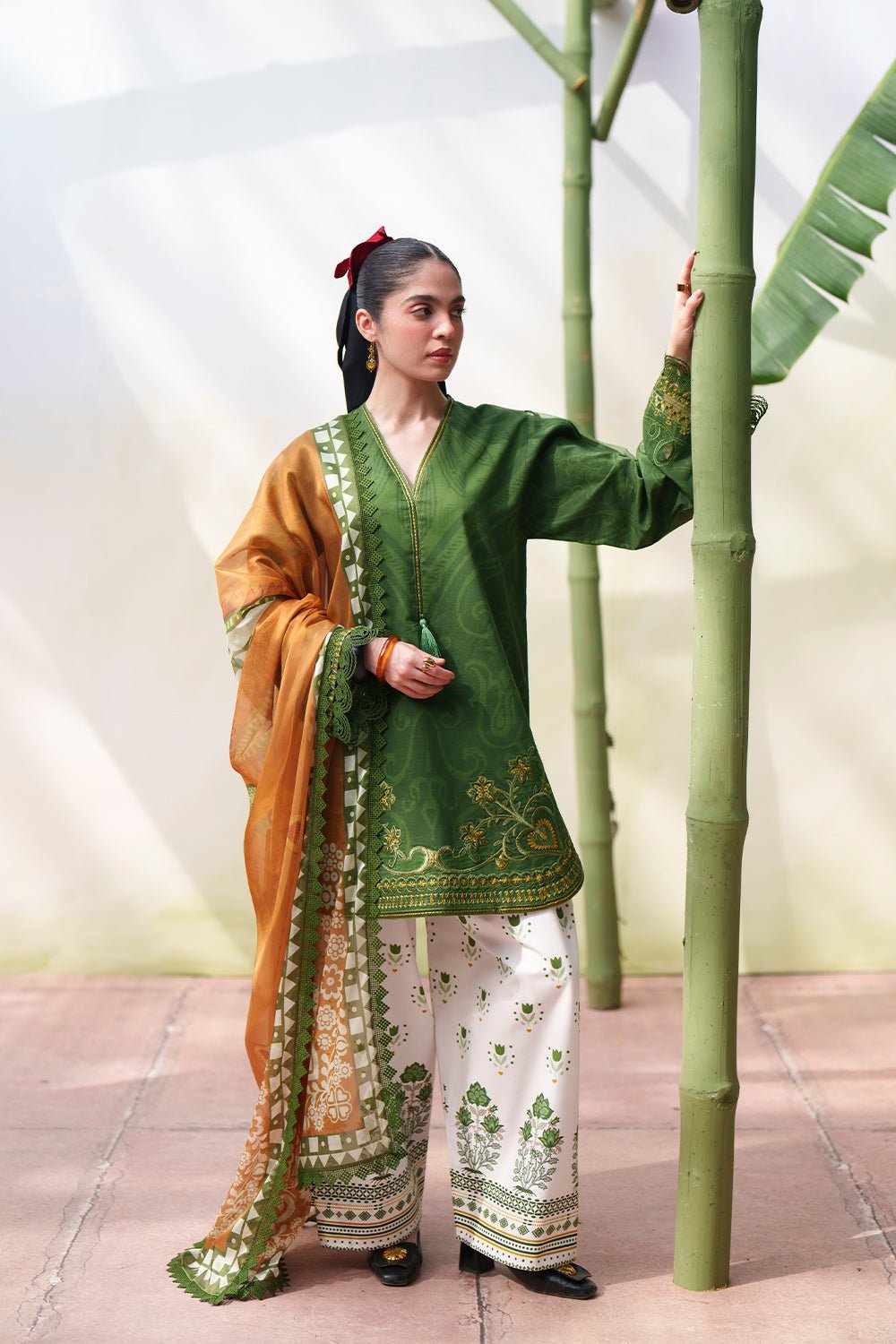 Saira Rizwan | Laanem SS/26 | ELOWEN-A - SRL26-08-Brand:Saira Rizwan-Type:Lawn - House of Maryam- Buy in UK, USA