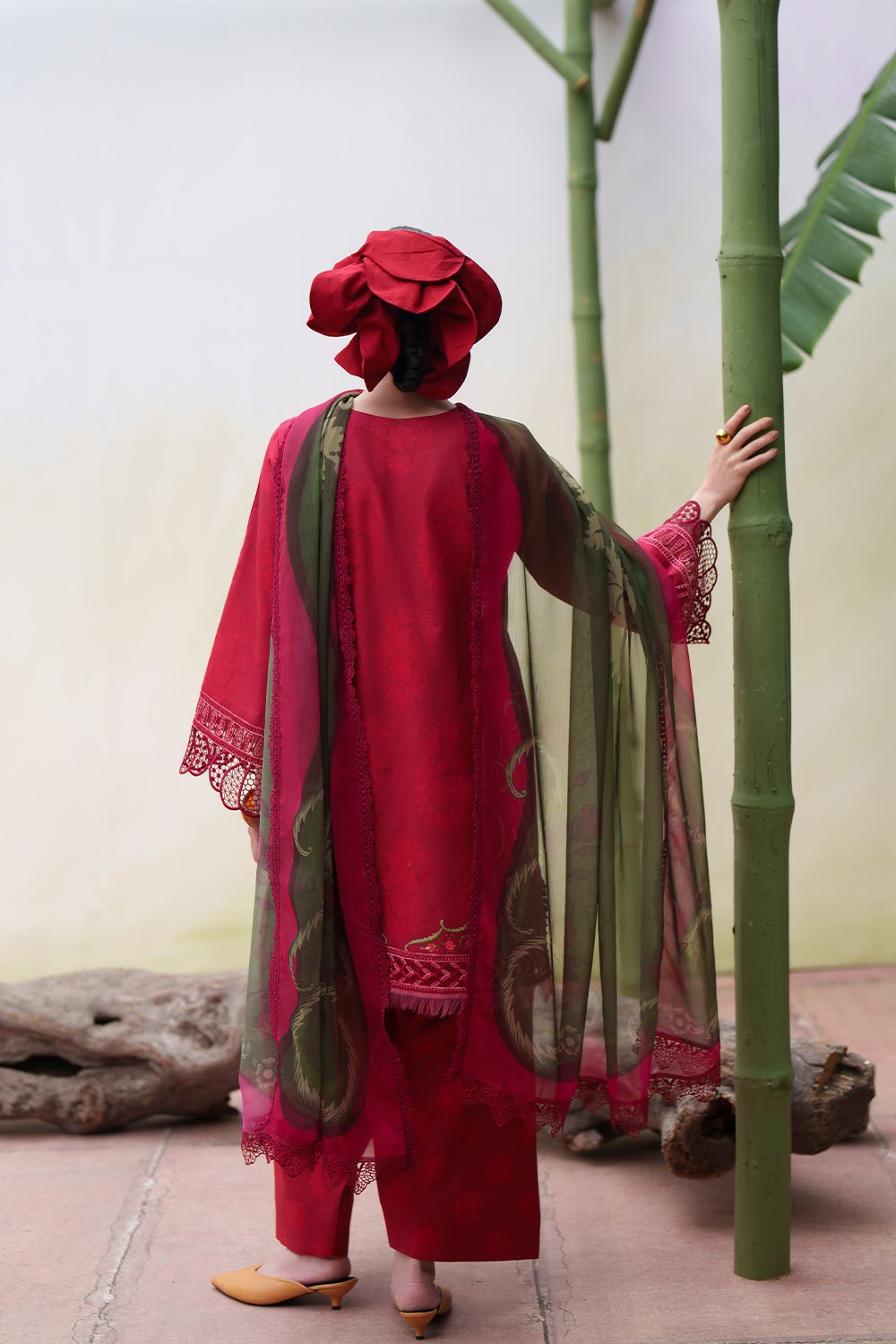 Saira Rizwan | Laanem SS/26 | NAYRA-A-SRL26-01-Brand:Saira Rizwan-Type:Lawn - House of Maryam- Buy in UK, USA