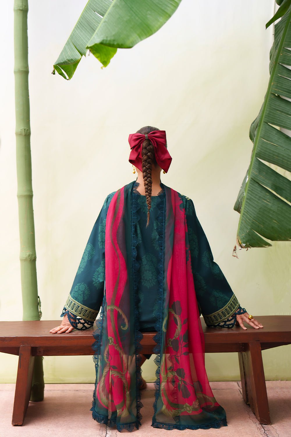 Saira Rizwan | Laanem SS/26 | NAYRA-B-SRL26-01-Brand:Saira Rizwan-Type:Lawn - House of Maryam- Buy in UK, USA