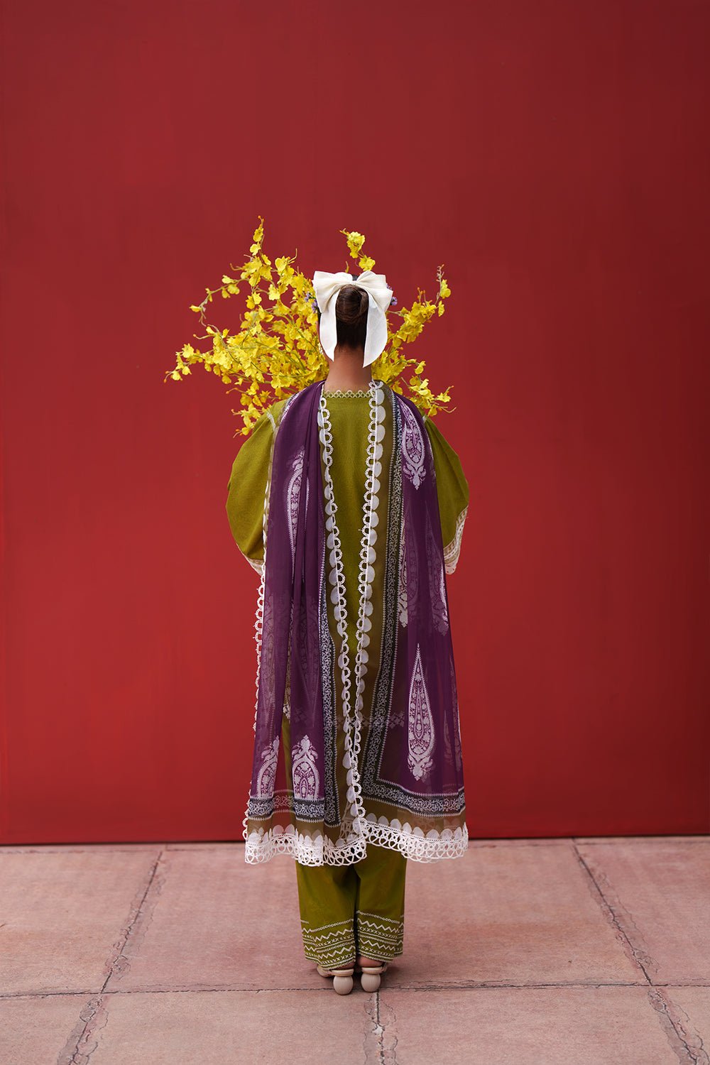 Saira Rizwan | Laanem SS/26 | NERAYA-A-SRL26-07-Brand:Saira Rizwan-Type:Lawn - House of Maryam- Buy in UK, USA
