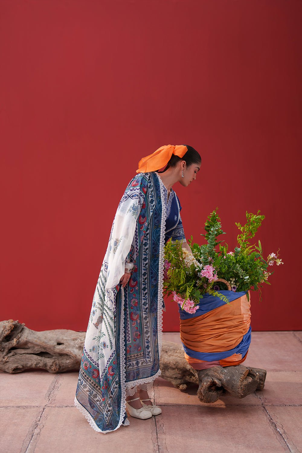 Saira Rizwan | Laanem SS/26 | ZOYA-A-SRL26-04-Brand:Saira Rizwan-Type:Lawn - House of Maryam- Buy in UK, USA