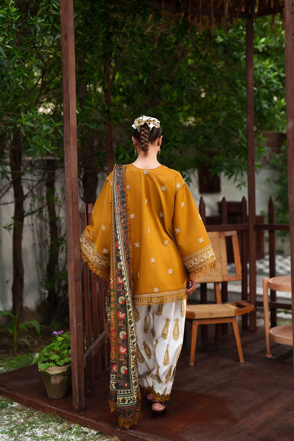Saira Rizwan | Laanem SS/26 | ZOYA-B-SRL26-04-Brand:Saira Rizwan-Type:Lawn - House of Maryam- Buy in UK, USA