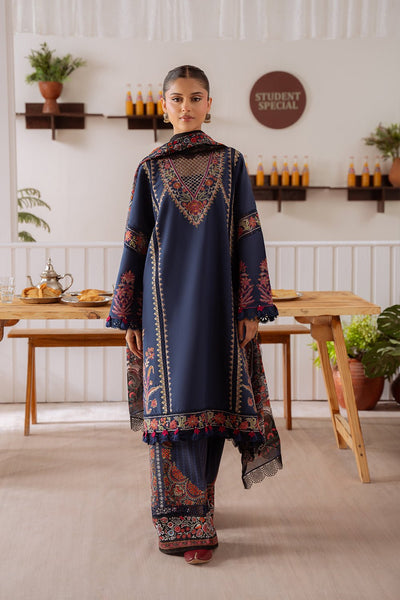 Saira Rizwan | Laanem Summer Lawn 25 | ELIF-A-SRL25-05-Brand:Saira Rizwan-Type:Ladies Clothes-Navy-Lawn-House of Maryam- Buy in UK, USA