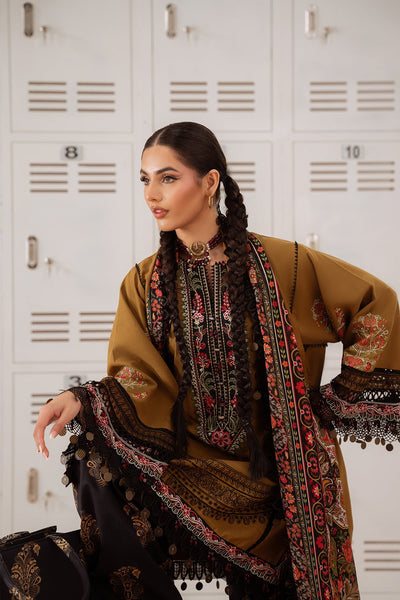 Saira Rizwan | Laanem Summer Lawn 25 | NAZLI-A-SRL25-06-Brand:Saira Rizwan-Type:Ladies Clothes-Coffee-Lawn-House of Maryam- Buy in UK, USA